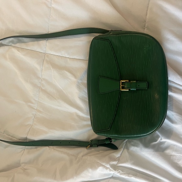 Handbags - Dark Green original authentic LV purse